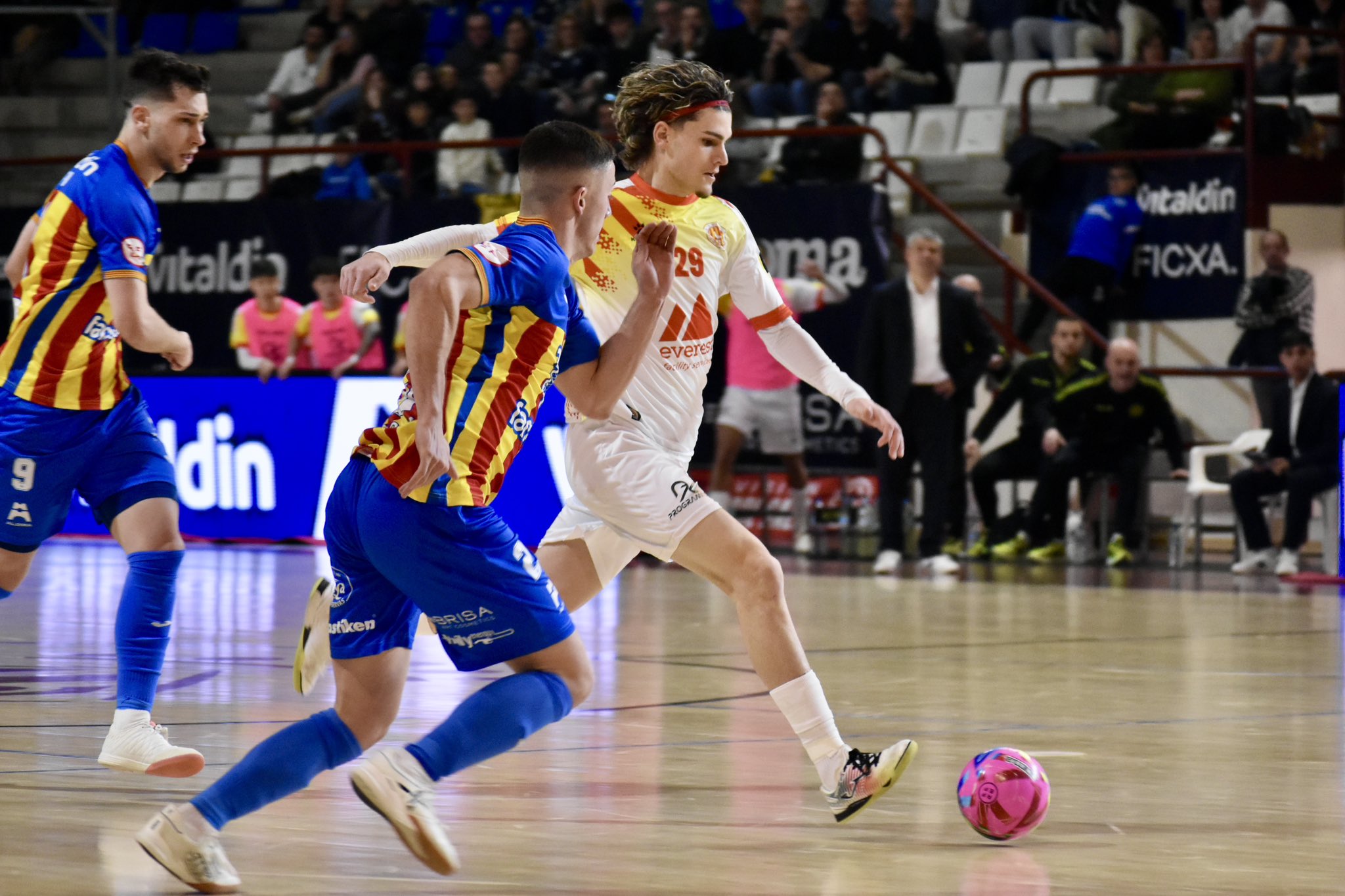 Naïm Rafols debuta a Primera Divisió amb Industrias Santa Coloma